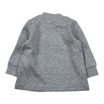 Sarabanda Shirt tinta unita con Logo Grigio per Neonato X702 GRIGIO SARABANDA 