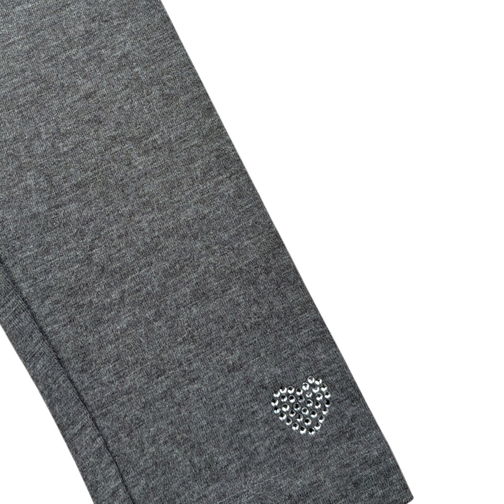 Sarabanda Leggins tinta unita con Elastico In Vita Grigio per Bambina X709J GRIGIO SARABANDA 