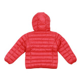Save The Duck Giubbino tinta unita con Zip E Cappuccio Rosso per Neonato I30003XG ROSSO SAVE THE DUCK 