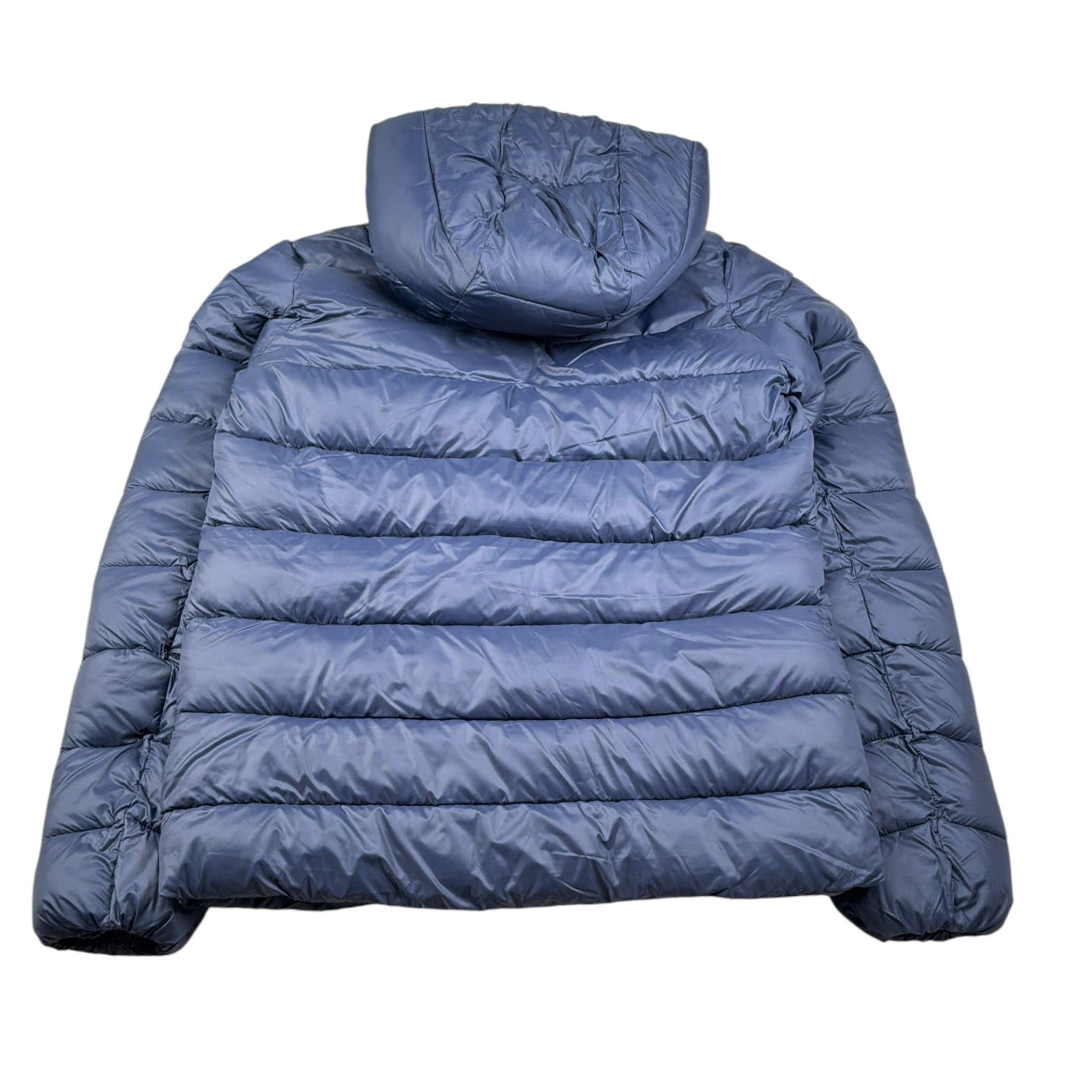 Save The Duck Giubbino tinta unita con Logo Blu per Bambino J30874B BLU SAVE THE DUCK 