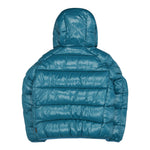Save The Duck Giubbino tinta unita con Zip E Cappuccio Verde per Neonato J31280BXXX VERDE SAVE THE DUCK 