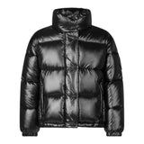 Save The Duck Giubbino tinta unita con Zip Nero per Bambina J31326GJX NERO SAVE THE DUCK 