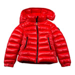 Save The Duck Giubbino tinta unita con Zip E Cappuccio Rosso per Bambino J31653B ROSSO SAVE THE DUCK 