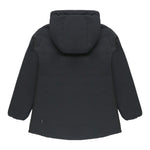 Save The Duck Giubbino tinta unita con Cappuccio E Zip Nero per Bambino J40050G NERO SAVE THE DUCK 