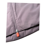 Save The Duck Giubbino tinta unita con Zip E Cappuccio Viola per Bambina J40060G VIOLA SAVE THE DUCK 
