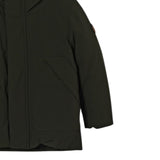 Save The Duck Giubbino tinta unita con Zip E Cappuccio Modello Parka Verde per Neonato J41447BMATT21 VERDE SAVE THE DUCK 