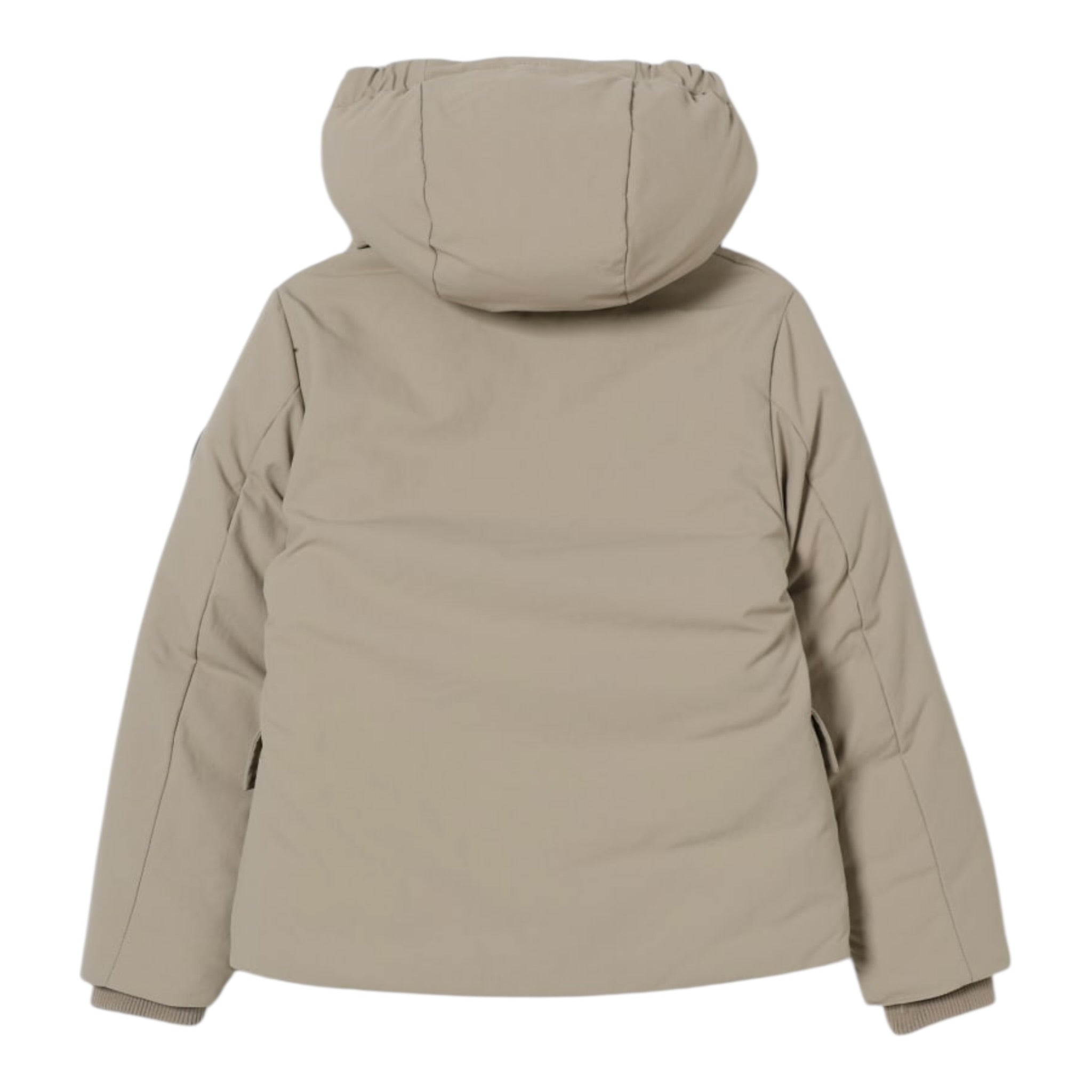 Save The Duck Giubbino tinta unita con Zip E Cappuccio Beige per Bambino P32292BJ BEIGE SAVE THE DUCK 