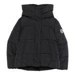 Save The Duck Giubbino tinta unita con Zip E Cappuccio Nero per Bambino P32517GLEAF21 NERO SAVE THE DUCK 