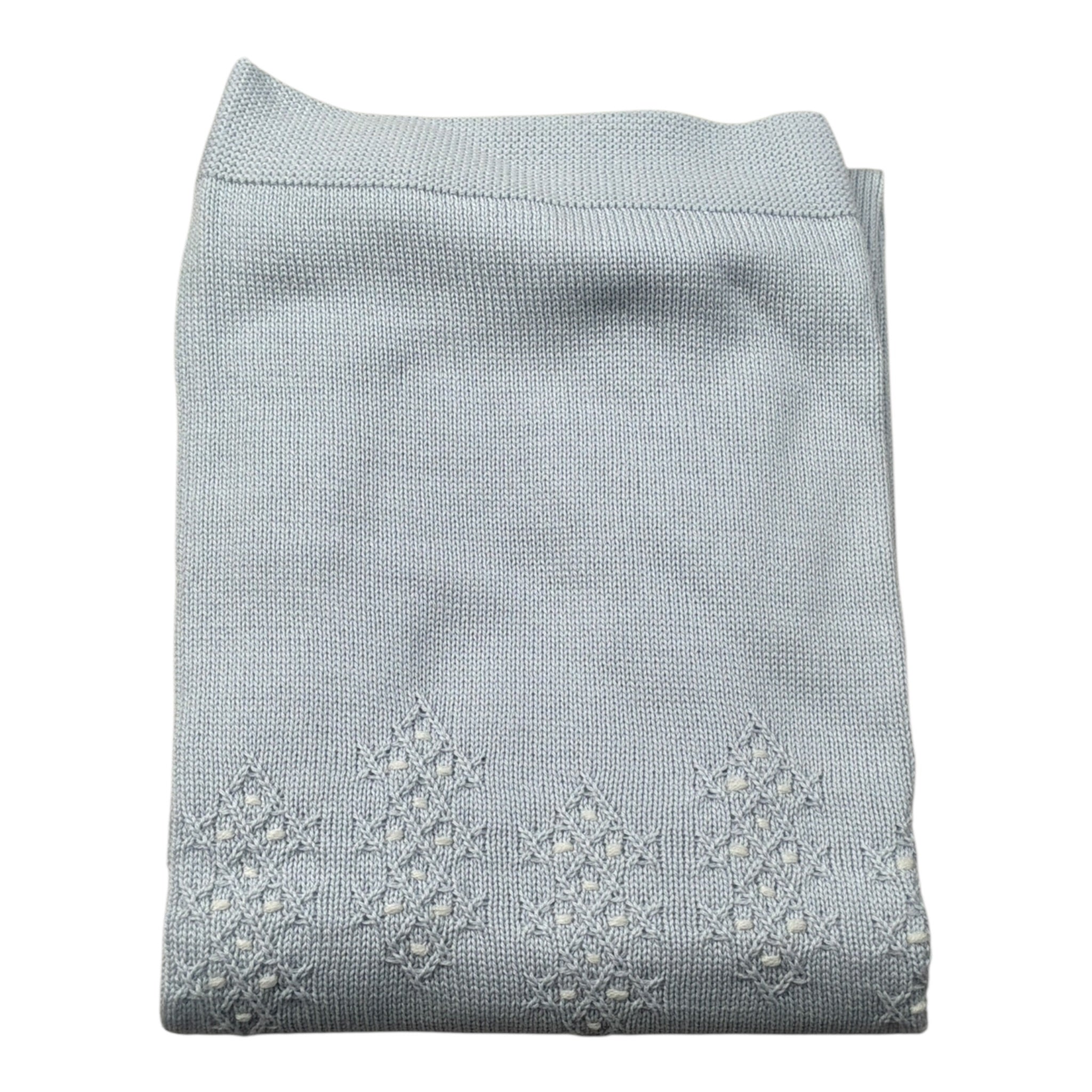 Scaldacuore Coperta tinta unita Azzurro per Neonato PS16A AZZURRO SCALDACUORE 