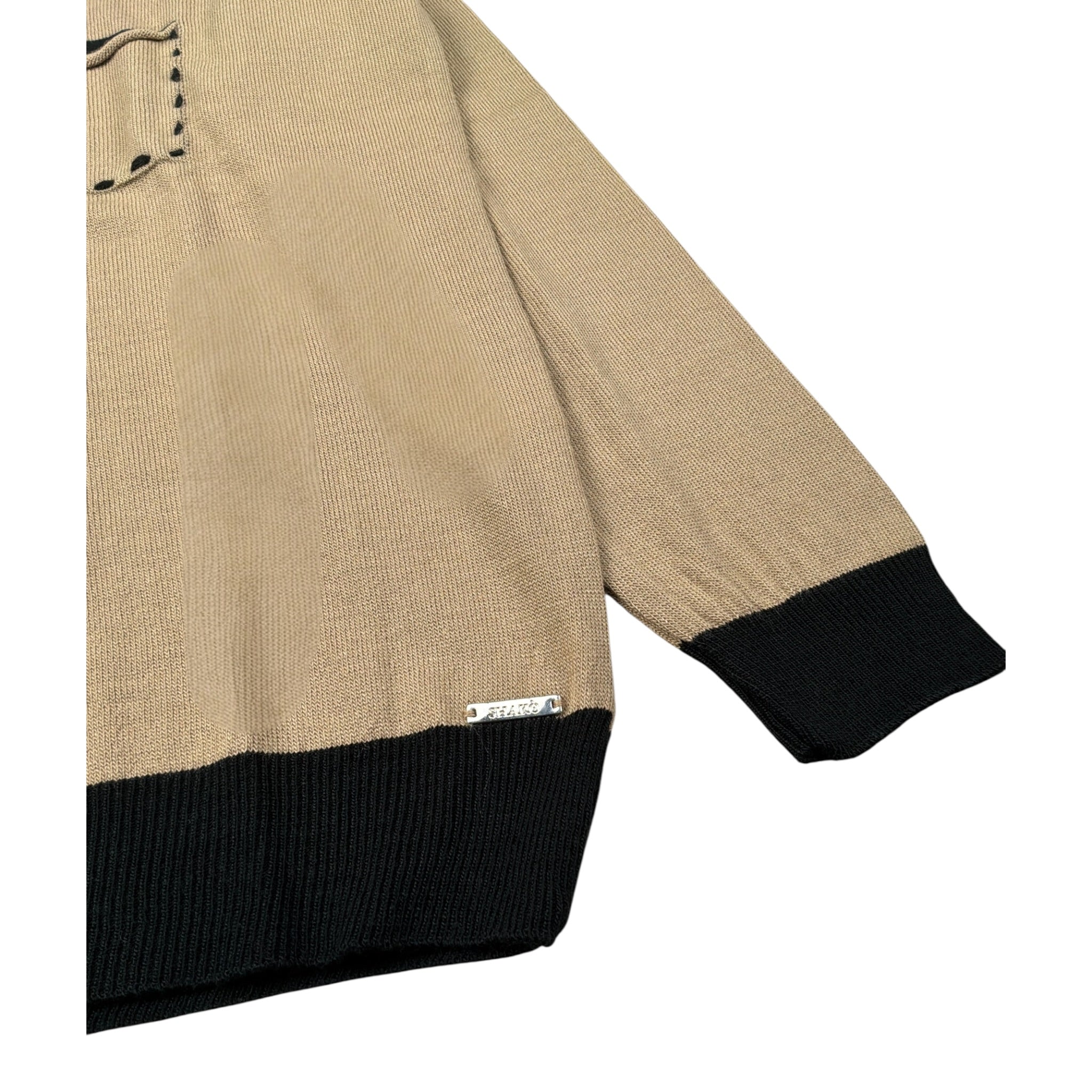 Shako' Maglia Girocollo tinta unita Cammello per Bambino MSK0406J CAMMELLO SHAKO' 