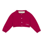 Simonetta Coprispalle tinta unita con Brillantini Fuxia per Neonata SV9000X FUXIA SIMONETTA 
