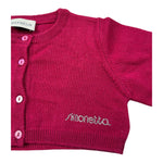 Simonetta Coprispalle tinta unita con Brillantini Fuxia per Neonata SV9000X FUXIA SIMONETTA 