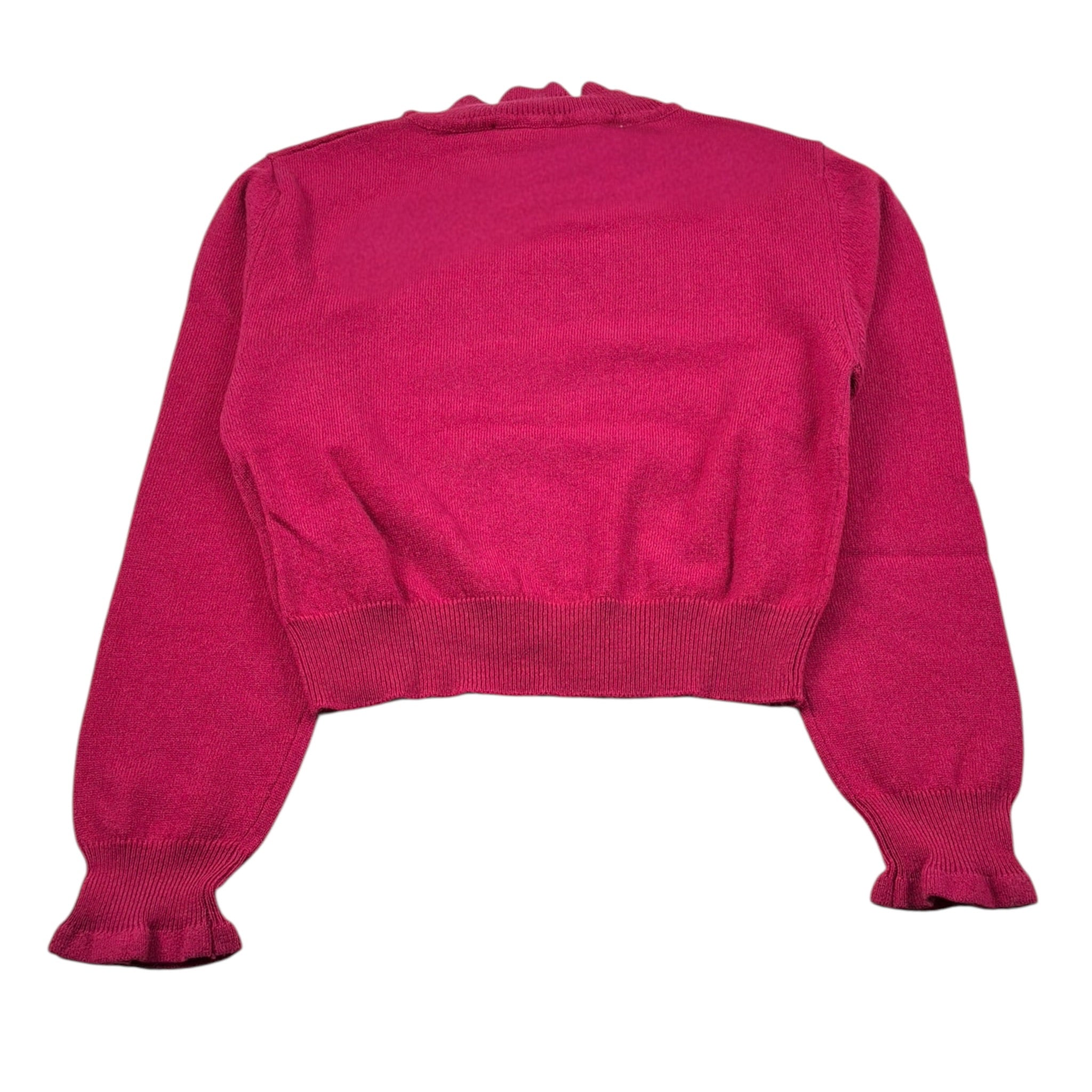 Simonetta Maglia Mezzo Collo tinta unita Fuxia per Bambina SV9A20 FUXIA SIMONETTA 
