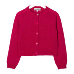 Simonetta Cardigan Tint Uita Fuxia per Neonata SV9A40 FUXIA SIMONETTA 