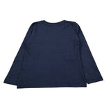 Siviglia Shirt Girocollo tinta unita con Logo Blu per Bambino SBTS00712 BLU SIVIGLIA 