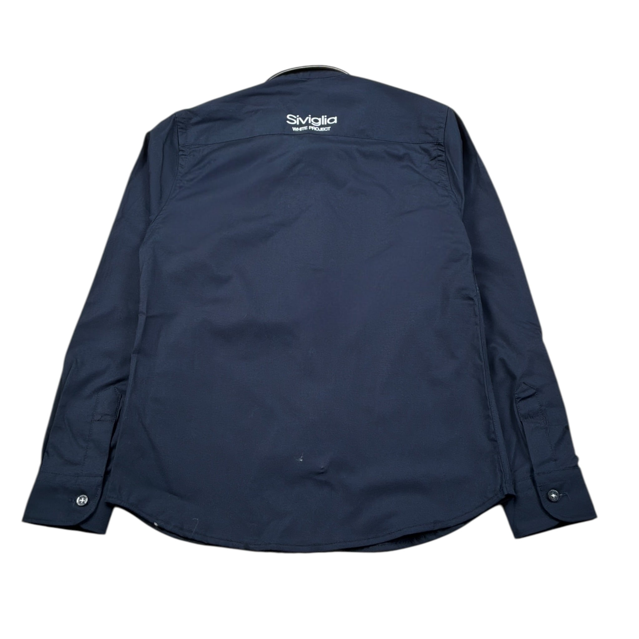 Siviglia Camicia Manica Lunga tinta unita Blu per Bambino SVBSH00643 BLU SIVIGLIA 