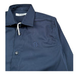 Siviglia Camicia Manica Lunga tinta unita Blu per Bambino SVBSH00643 BLU SIVIGLIA 