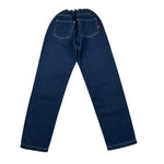 Siviglia Jeans tinta unita con Elastico In Vita Blu per Bambino SVJPT00534 BLU SIVIGLIA 
