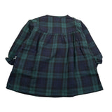 Snug Abito tinta unita con Fantasia Quadri Verde per Neonata 930AP5W126R83 VERDE SNUG 