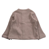 Snug Cardigan tinta unita con Bottoni Beige per Neonato 930AR5W074G20 BEIGE SNUG 