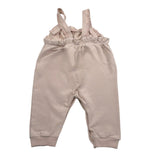 Snug Salopette tinta unita con Ricami Rosa Antico per Neonata 930AU5W054B47 ROSA ANTICO SNUG 