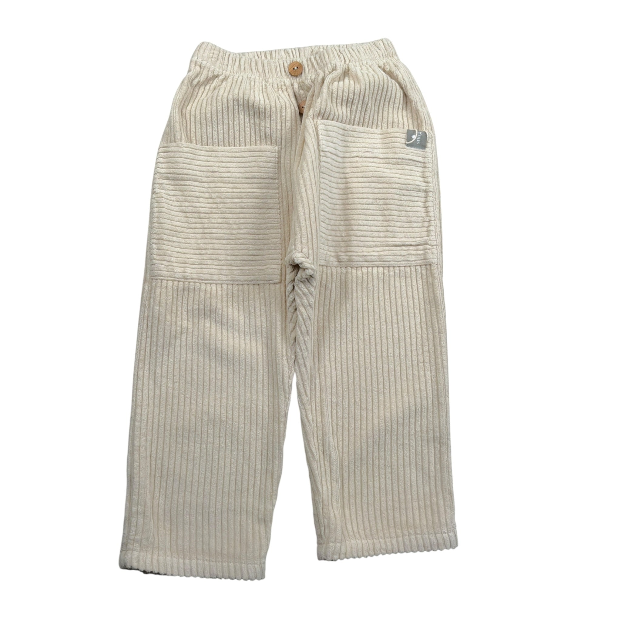 Snug Pantalone tinta unita A Costine Panna per Neonato 930AV5W032R78 PANNA SNUG 