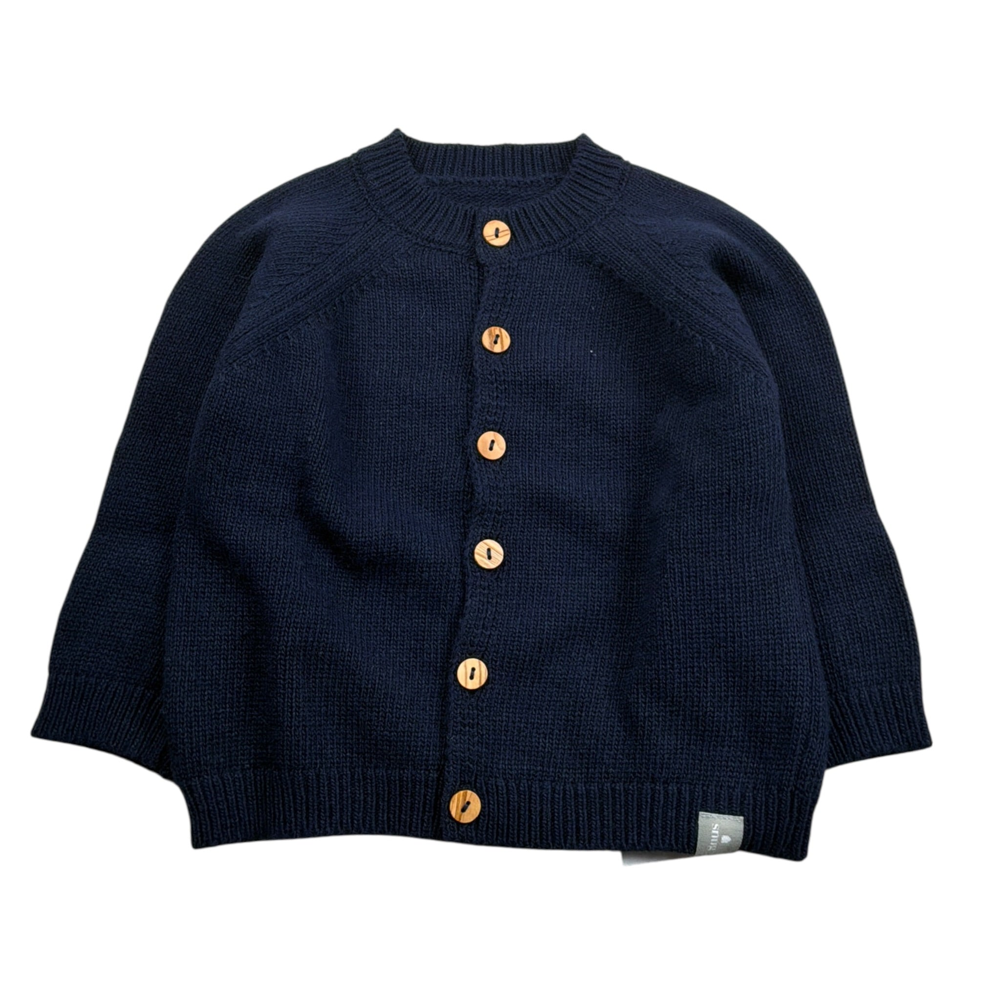 Snug Cardigan tinta unita con Bottoni Blu per Neonato 93AR5W003140 BLU SNUG 