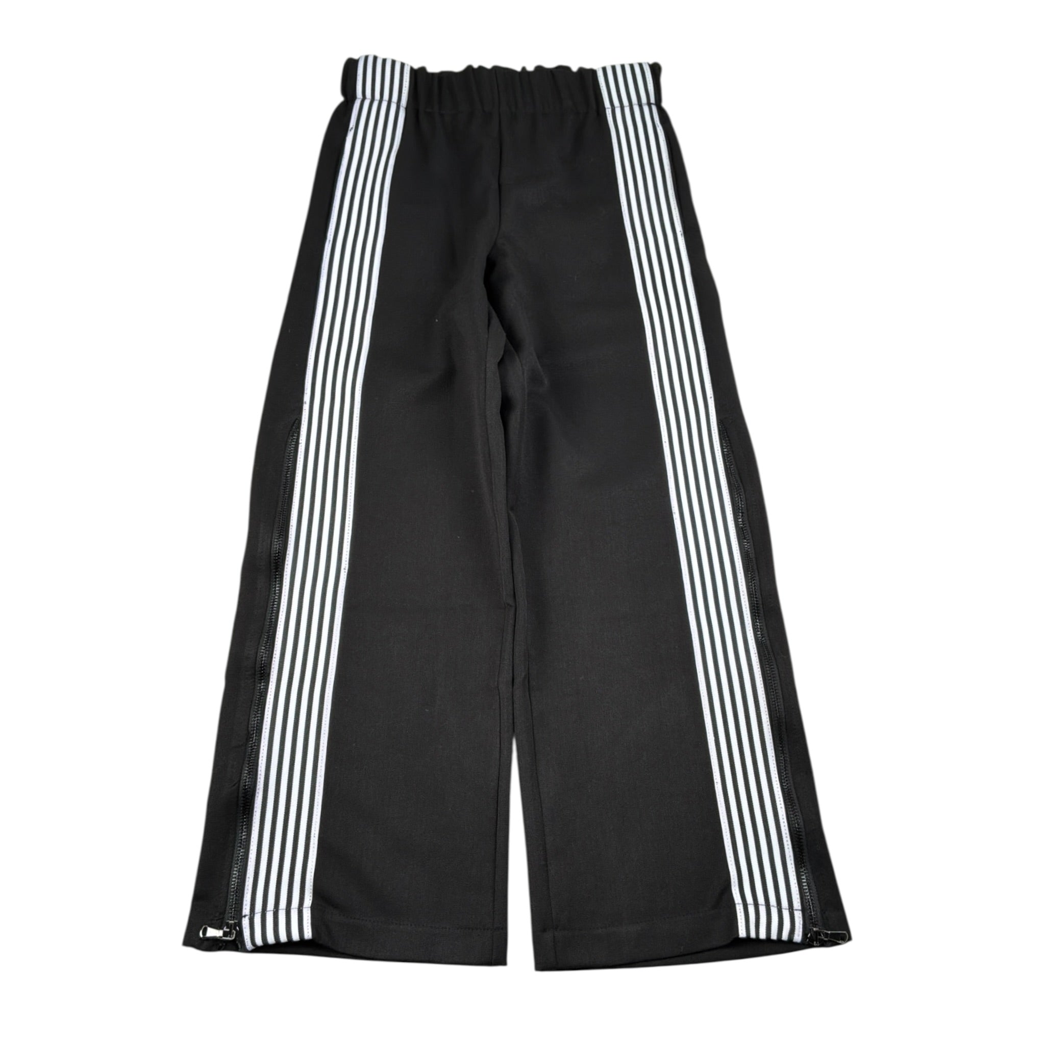 So Twee By Miss Grant Pantalone Modello Tuta con Fantasia A Righe Nero per Bambina ST0118 NERO SO TWEE BY MISS GRANT 
