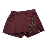 So Twee By Miss Grant Short tinta unita con Elastico In Vita Bordeaux per Bambina ST0123 BORDEAUX SO TWEE BY MISS GRANT 