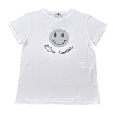 Soo Twee T-Shirt tinta unita con Stampa Bianco per Bambina ST0143 BIANCO SOO TWEE 