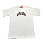 Sprayground T-Shirt Girocollo tinta unita con Stampa Bianco per Bambino SPY1139WHT BIANCO SPRAYGROUND 