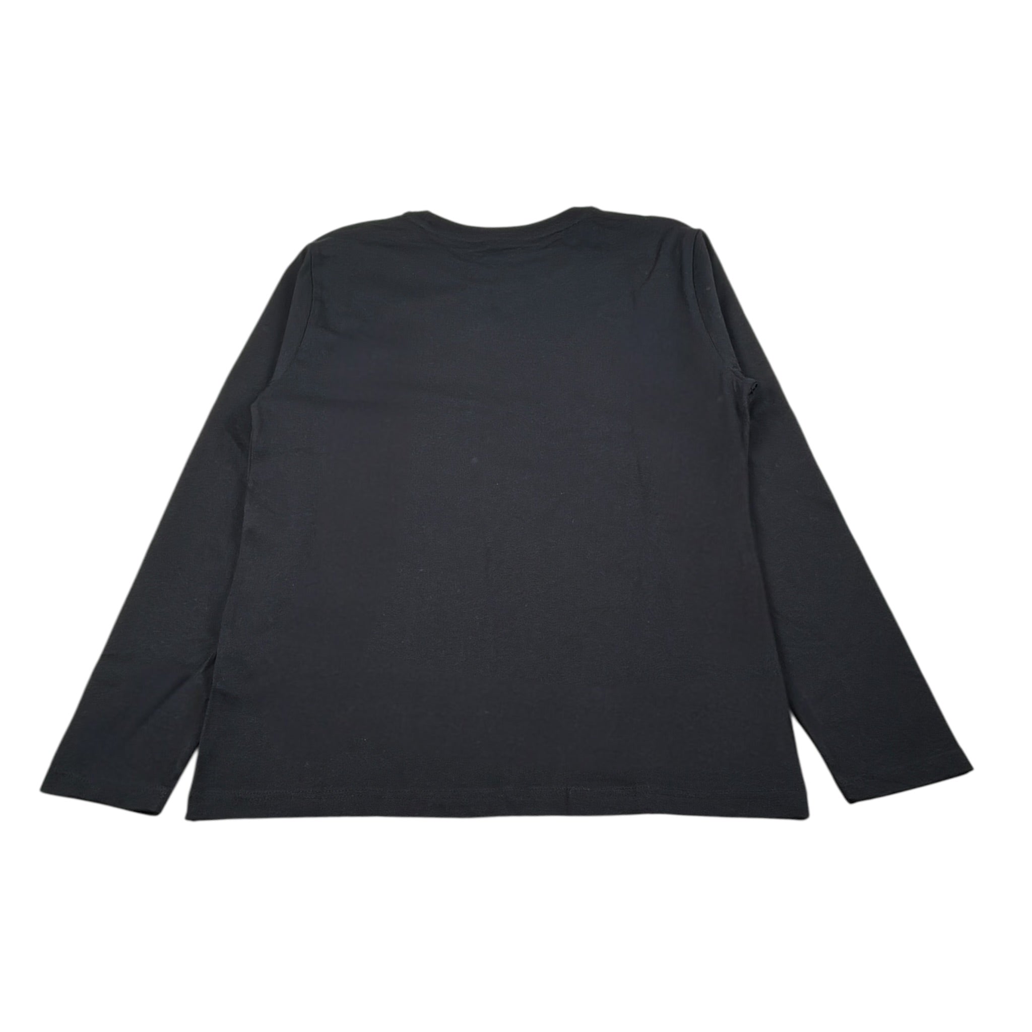 Starter Shirt Girocollo tinta unita con Logo Nero per Bambino 3288 NERO STARTER 