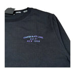 Starter Shirt Girocollo tinta unita con Logo Nero per Bambino 3288 NERO STARTER 