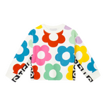 Stella Mccartney Felpa Chiusa tinta unita con Stampe Bianco per Bambina TV4C30 BIANCO STELLA McCARTNEY 