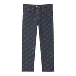 Stella Mccartney Jeans tinta unita Logato Blu per Bambina TV6D00 BLU STELLA McCARTNEY 