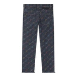 Stella Mccartney Jeans tinta unita Logato Blu per Bambina TV6D00 BLU STELLA McCARTNEY 