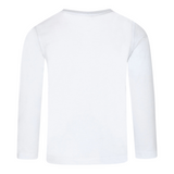 Stella Mccartney Shirt Girocollo tinta unita con Stampa Bianco per Neonato TV8P10 BIANCO STELLA McCARTNEY 