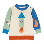 Stella Mccartney Maglia tinta unita con Maniche In Contrasto Beige per Neonato TV9500 BEIGE STELLA McCARTNEY 