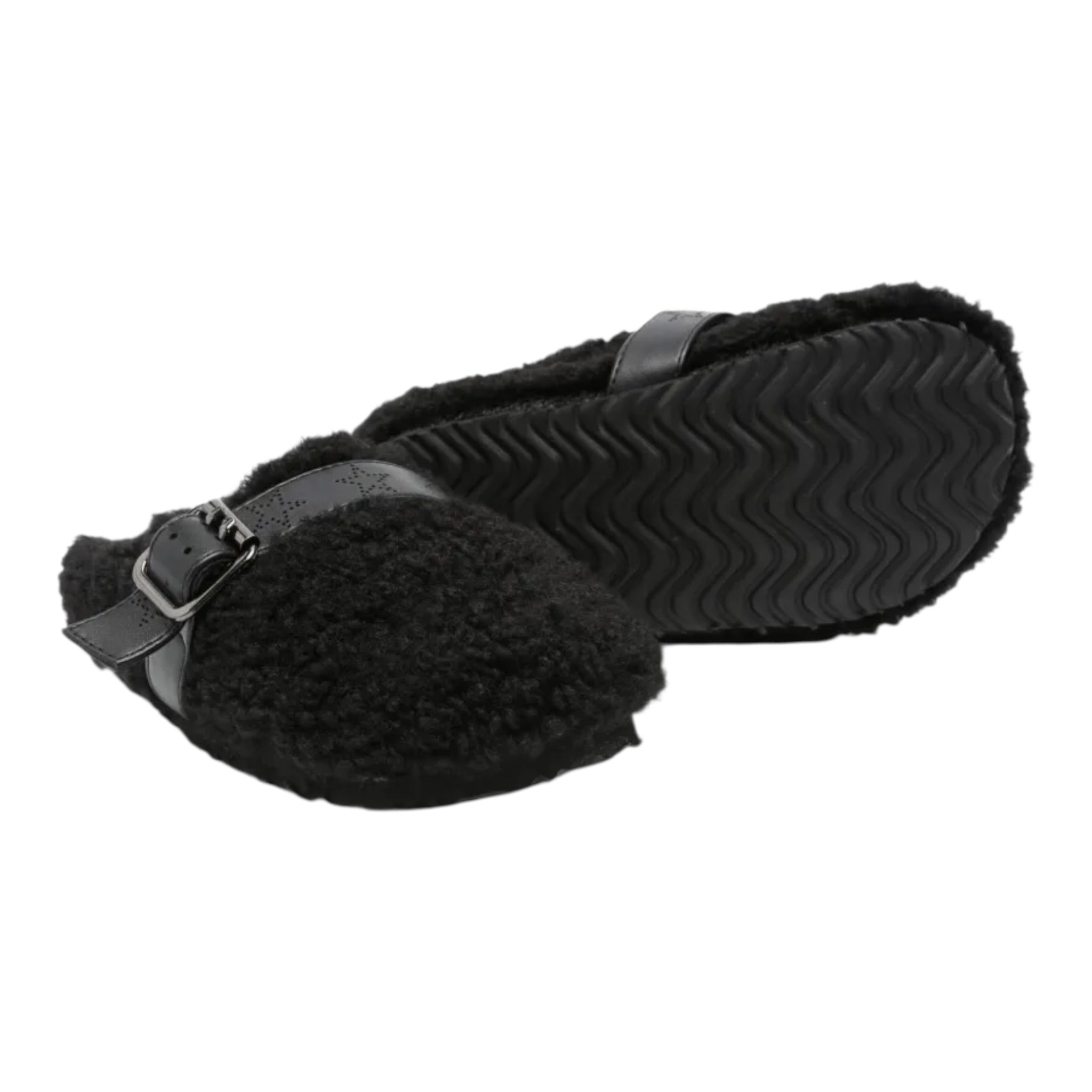 Stella Mccartney Ciabatta tinta unita Nero per Bambina TX0B96 NERO STELLA McCARTNEY 