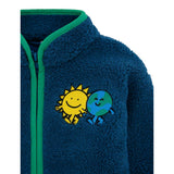 Stella Mccartney Giubbino Teddy tinta unita Blu per Neonato TX2507 BLU STELLA McCARTNEY 