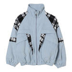 Stella Mccartney Giubbino tinta unita In Denim Azzurro per Bambino TX2C27 AZZURRO STELLA McCARTNEY 