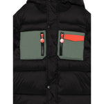 Stella Mccartney Giubbino tinta unita con Cappuccio Nero per Bambino TX2Q27 NERO STELLA McCARTNEY 
