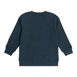 Stella Mccartney Felpa Chiusa Girocollo tinta unita con Stampa Blu per Neonato TX4Q50 BLU STELLA McCARTNEY 