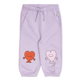 Stella Mccartney Pantalone Tuta tinta unita con Stampe Lilla per Neonata TX6010 LILLA STELLA McCARTNEY 
