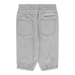 Stella Mccartney Pantalone tinta unita con Elastico In Vita Grigio per Neonato TX6580 GRIGIO STELLA McCARTNEY 