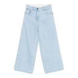 Stella Mccartney Jeans tinta unita Modello Palazzo Azzurro per Bambina TX6A00 AZZURRO STELLA McCARTNEY 