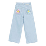 Stella Mccartney Jeans tinta unita Modello Palazzo Azzurro per Bambina TX6A00X AZZURRO STELLA McCARTNEY 