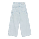Stella Mccartney Jeans tinta unita Modello Palazzo Azzurro per Bambina TX6D30 AZZURRO STELLA McCARTNEY 