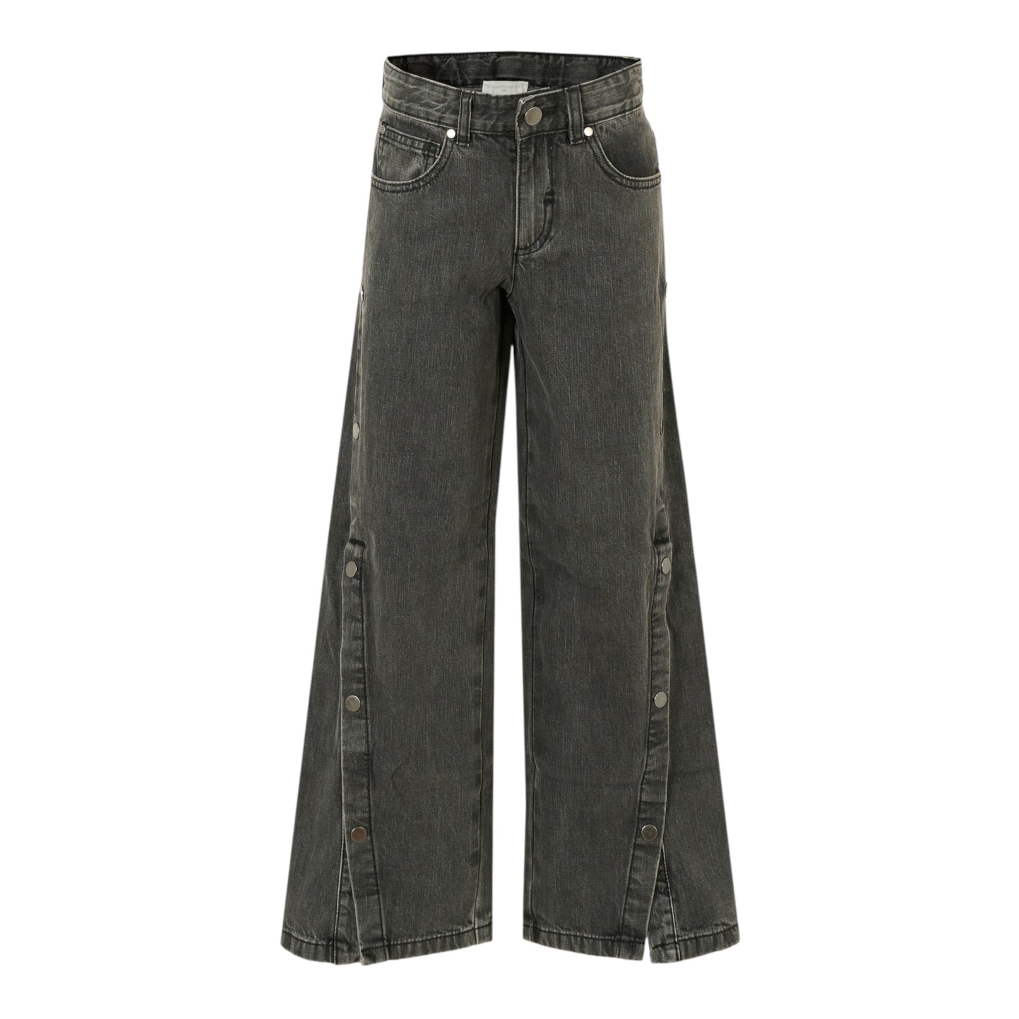 Stella Mccartney Jeans tinta unita Modello Palazzo Nero per Bambina TX6D40X NERO STELLA McCARTNEY 