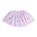 Stella Mccartney Gonna tinta unita In Tulle E Ricami Lilla per Neonata TX7001 LILLA STELLA McCARTNEY 